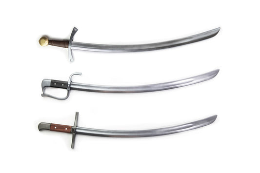 Curved Sabre blades for all one-handed hilts