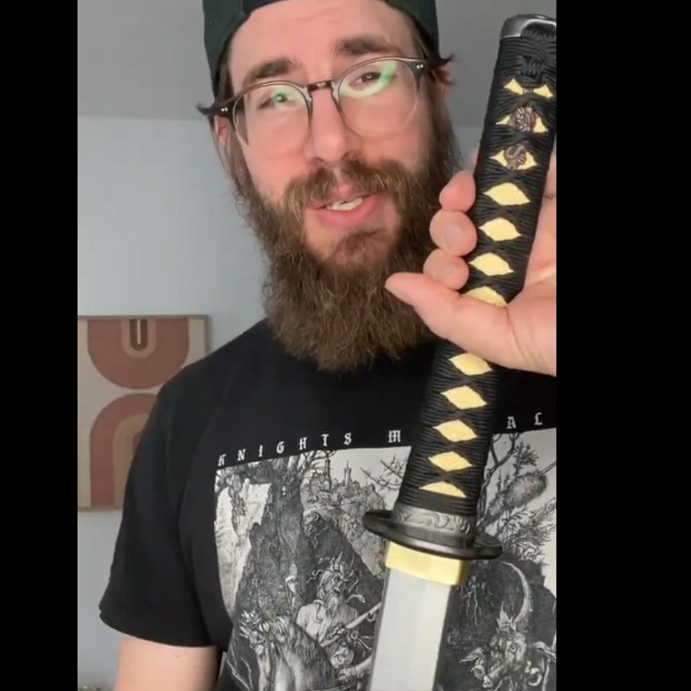 Review of our LARP katana