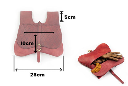 Belt pouch - kidney pointed