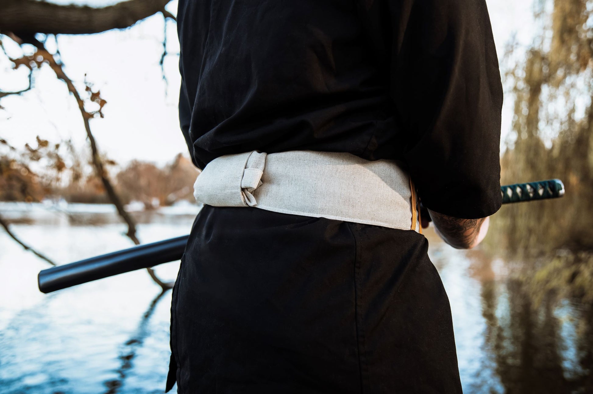 Japanese Obi sword belt – FakeSteel Armory